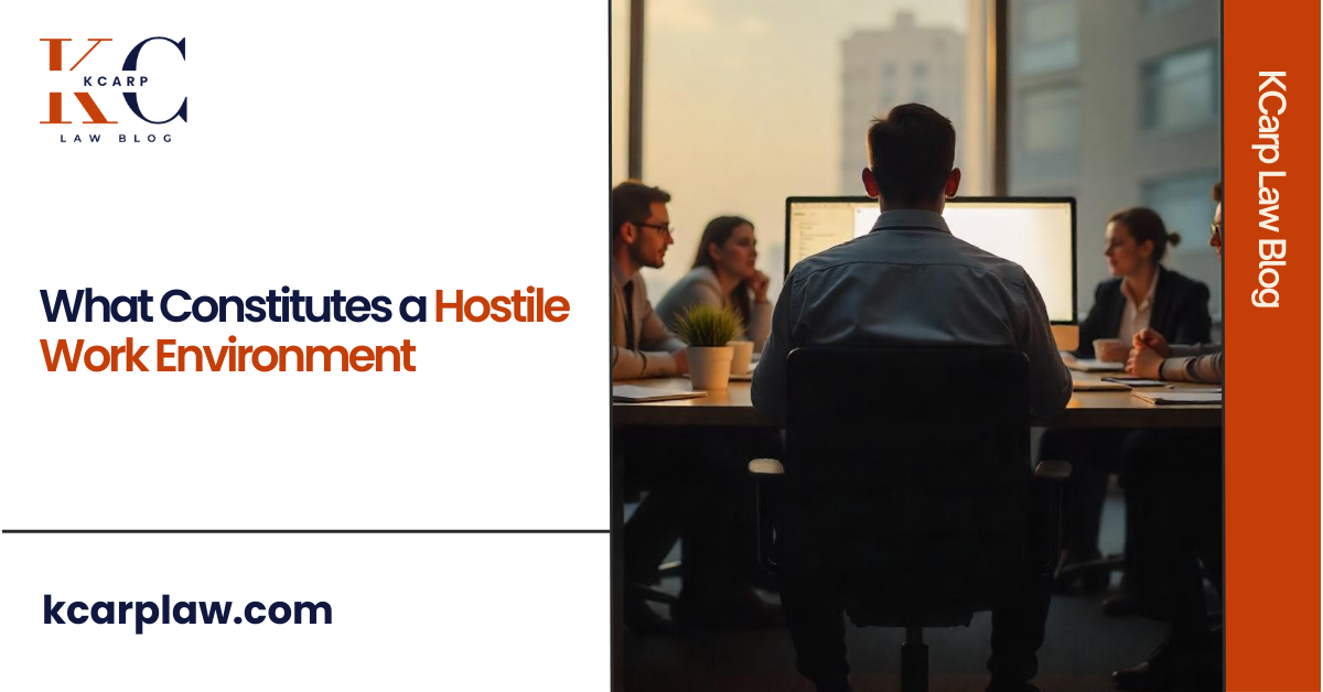 What Constitutes a Hostile Work Environment