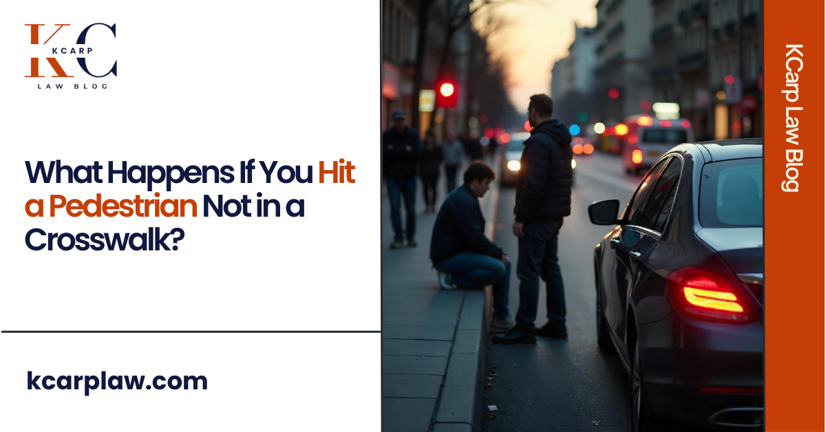 What Happens If You Hit a Pedestrian Not in a Crosswalk?